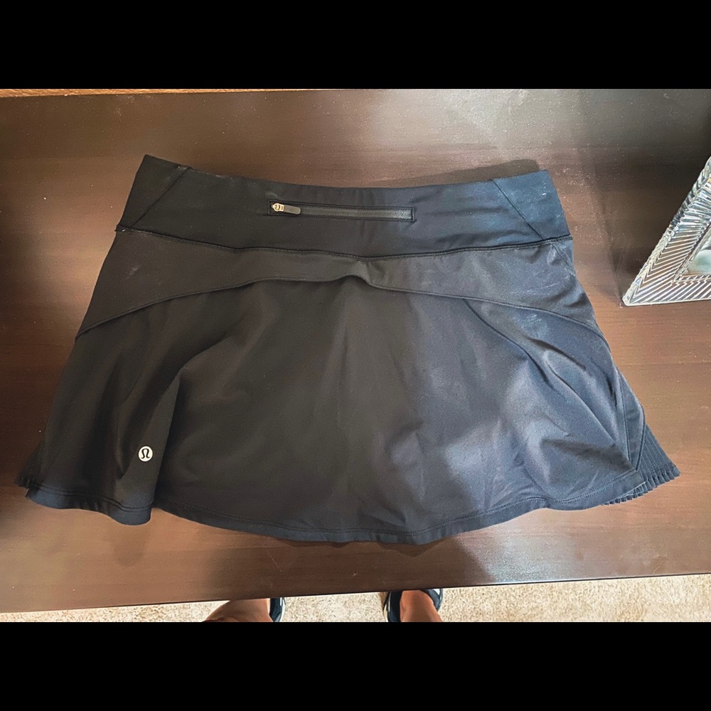 Lululemon Black Skort